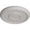 Ekena Millwork Medea Ceiling Medallion (Fits Canopies up to 5 1/2"), 16 1/2"OD x 1 1/2"P, Ultra Pure White CM16MDUWF - alternate 4